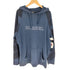 ディーゼル DIESEL フロントロゴプリント ラグランスリーブ プルオーバー フーディ パーカー メンズ import:XXL